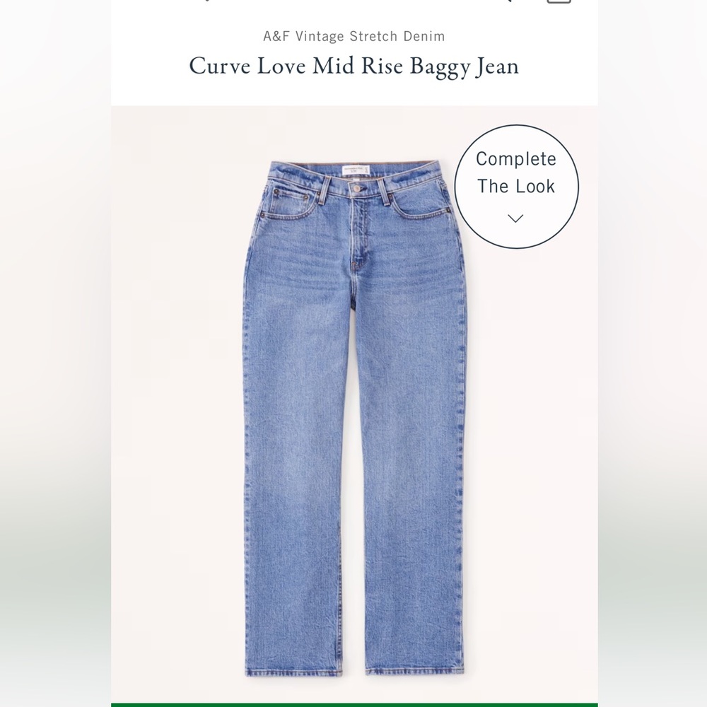 Abercrombie jeans NWT size 27 long